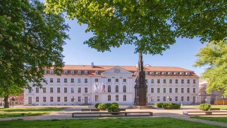 Ansicht des Hauptgebäudes der Universität Greifswald